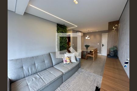 Sala de apartamento à venda com 2 quartos, 69m² em Empresarial 18 do Forte, Barueri