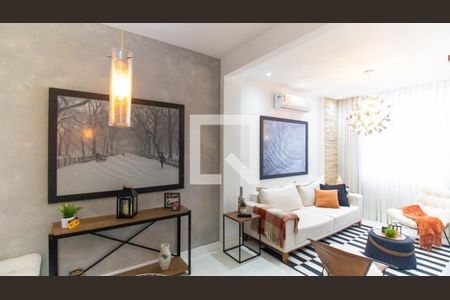 Sala de apartamento para alugar com 1 quarto, 55m² em São Francisco, Niterói