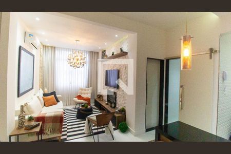Sala de apartamento para alugar com 1 quarto, 55m² em São Francisco, Niterói
