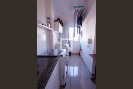 Cozinha e Área de Serviço de kitnet/studio para alugar com 1 quarto, 29m² em Vila São José, Taubaté