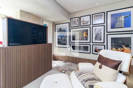 Sala de apartamento à venda com 1 quarto, 51m² em Campo Belo, São Paulo