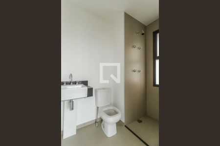 Banheiro de kitnet/studio à venda com 1 quarto, 27m² em Vila Olímpia, São Paulo