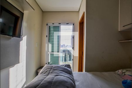Quarto Suíte de apartamento à venda com 2 quartos, 53m² em Utinga, Santo André