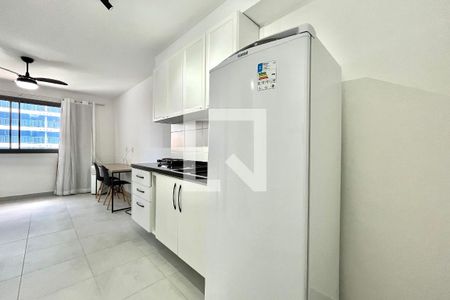 Cozinha de kitnet/studio para alugar com 1 quarto, 24m² em Vila Clementino, São Paulo