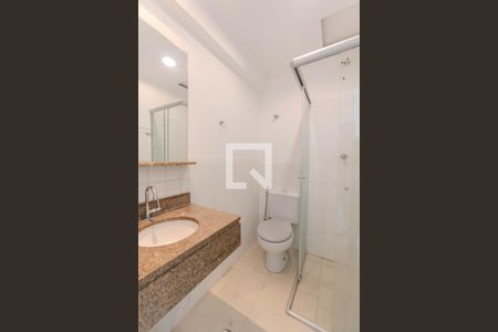 Banheiro da Suíte  de apartamento para alugar com 1 quarto, 50m² em Consolação, São Paulo