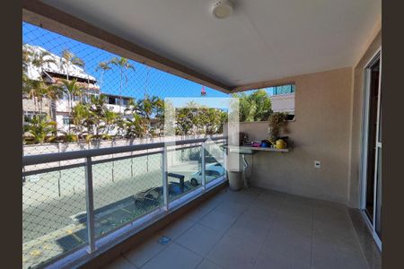 Varanda de apartamento à venda com 3 quartos, 90m² em Recreio dos Bandeirantes, Rio de Janeiro