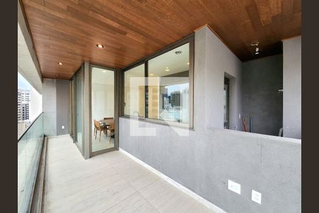 Varanda da Sala de apartamento à venda com 2 quartos, 90m² em Itaim Bibi, São Paulo