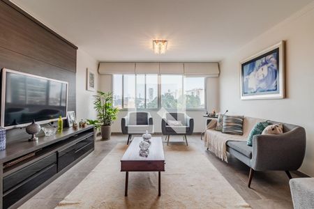 Sala de apartamento à venda com 3 quartos, 140m² em Vila Madalena, São Paulo