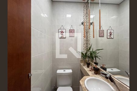 Lavabo da Sala de casa de condomínio à venda com 2 quartos, 117m² em Vila Bruna, São Paulo