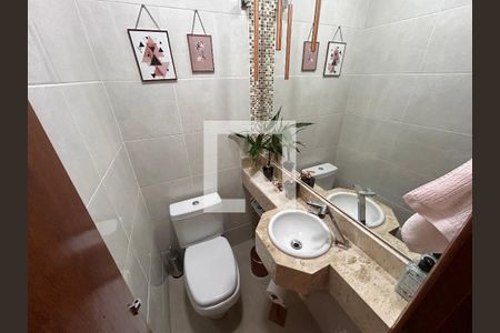 Lavabo da Sala de casa de condomínio à venda com 2 quartos, 117m² em Vila Bruna, São Paulo