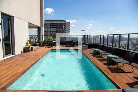 Área comum de kitnet/studio à venda com 1 quarto, 27m² em Cidade Monções, São Paulo