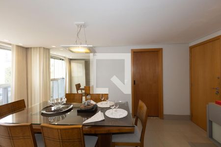 Sala de Jantar de apartamento para alugar com 3 quartos, 98m² em Vila da Serra, Nova Lima