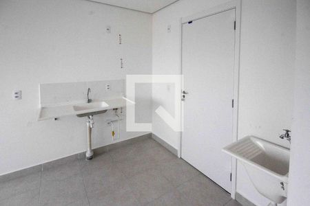 Cozinha e Área de Serviço de apartamento à venda com 2 quartos, 34m² em Vila Graciosa, São Paulo