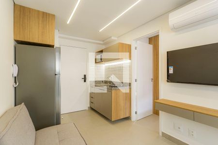 Sala de apartamento para alugar com 1 quarto, 29m² em Vila Olímpia, São Paulo