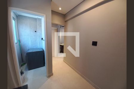 Cozinha de apartamento para alugar com 1 quarto, 42m² em Centro, São Vicente