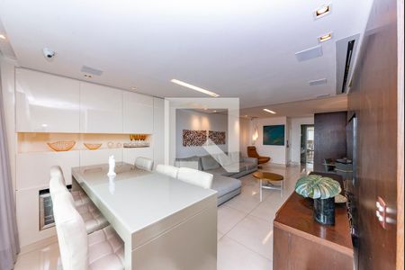 Sala de apartamento à venda com 3 quartos, 145m² em Vale do Sereno, Nova Lima