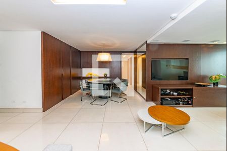 Sala de apartamento à venda com 3 quartos, 145m² em Vale do Sereno, Nova Lima