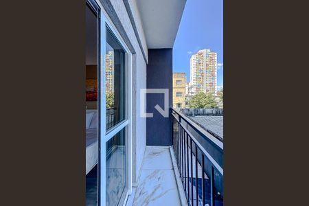 Varanda de kitnet/studio para alugar com 1 quarto, 30m² em Brás, São Paulo
