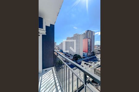 Varanda de kitnet/studio para alugar com 1 quarto, 30m² em Brás, São Paulo