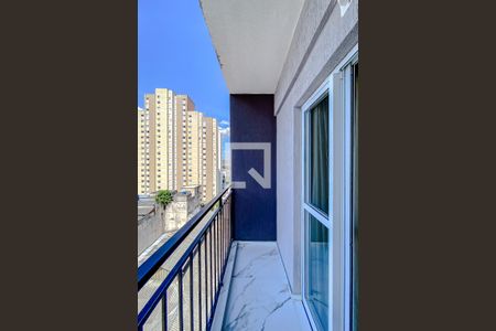 Varanda do Studio de kitnet/studio para alugar com 1 quarto, 30m² em Brás, São Paulo