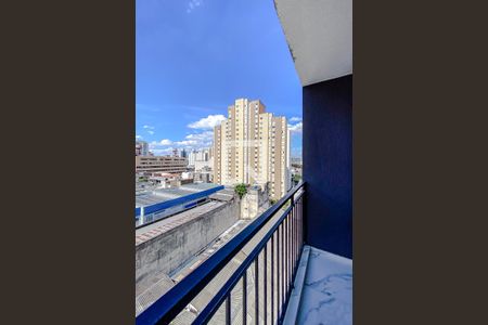 Varanda do Studio de kitnet/studio para alugar com 1 quarto, 30m² em Brás, São Paulo