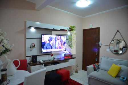 Sala de apartamento à venda com 2 quartos, 50m² em Santa Terezinha, Santo André