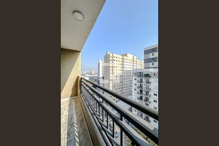 Varanda do Quarto de apartamento à venda com 1 quarto, 39m² em Brás, São Paulo