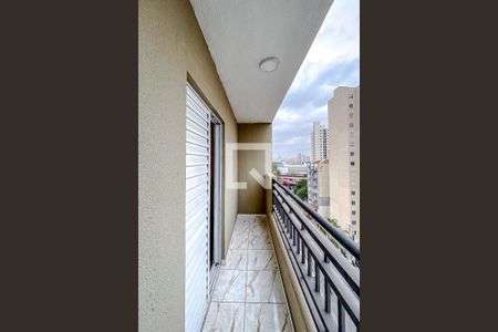 Varanda do Quarto de apartamento à venda com 1 quarto, 39m² em Brás, São Paulo