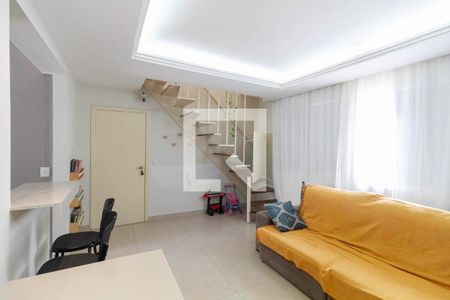 Sala 1 de apartamento à venda com 4 quartos, 160m² em Paquetá, Belo Horizonte
