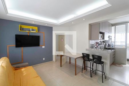 Sala 1 de apartamento à venda com 4 quartos, 160m² em Paquetá, Belo Horizonte