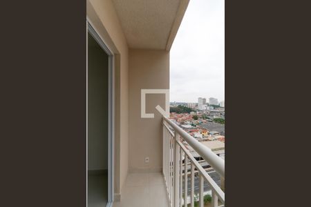 Varanda da Sala de apartamento para alugar com 2 quartos, 34m² em Vila Graciosa, São Paulo