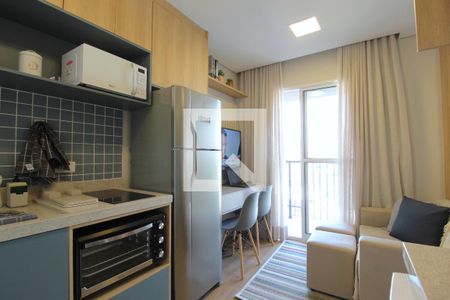 Sala/Cozinha de kitnet/studio para alugar com 1 quarto, 24m² em Vila Olímpia, São Paulo