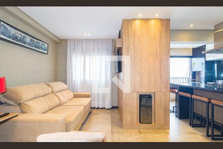 Sala de Estar de apartamento para alugar com 1 quarto, 50m² em Brás, São Paulo