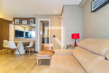 Sala de Estar de apartamento para alugar com 1 quarto, 50m² em Brás, São Paulo