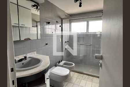 Banheiro da Suíte de apartamento para alugar com 2 quartos, 105m² em Vila Clementino, São Paulo