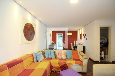 Sala de apartamento para alugar com 3 quartos, 125m² em Real Parque, São Paulo