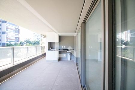 Varanda de apartamento à venda com 3 quartos, 131m² em Brooklin, São Paulo