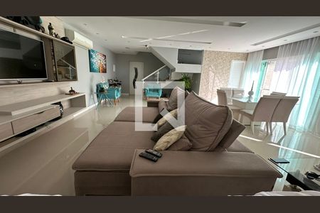 Sala de casa de condomínio à venda com 3 quartos, 350m² em Jacarepaguá, Rio de Janeiro