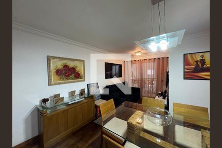 Sala de apartamento à venda com 3 quartos, 67m² em Jd Eudizia, Santo André