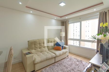 Sala de apartamento para alugar com 3 quartos, 75m² em Marechal Rondon, Canoas