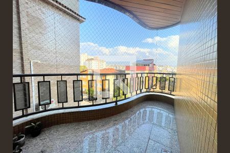 Varanda da Sala de apartamento à venda com 3 quartos, 140m² em Padre Eustáquio, Belo Horizonte