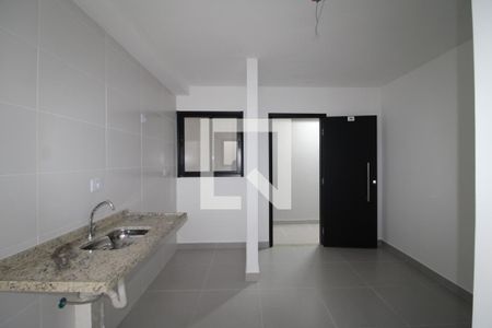 Sala/Cozinha de apartamento à venda com 1 quarto, 32m² em Parada Inglesa, São Paulo