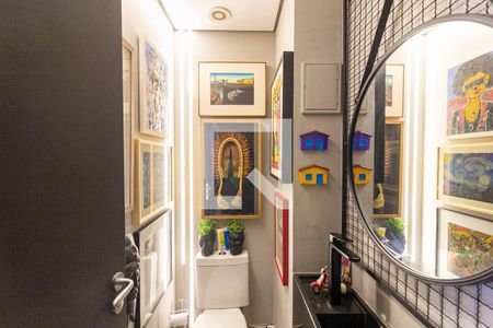 Lavabo de apartamento à venda com 1 quarto, 43m² em Campo Belo, São Paulo