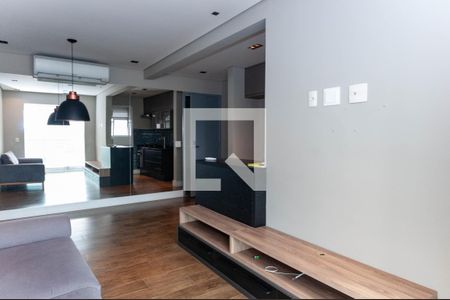 Sala de apartamento para alugar com 1 quarto, 45m² em Várzea da Barra Funda, São Paulo