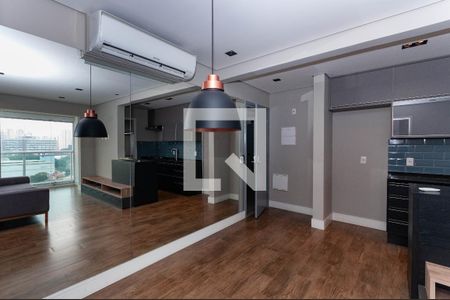 Sala de apartamento para alugar com 1 quarto, 45m² em Várzea da Barra Funda, São Paulo