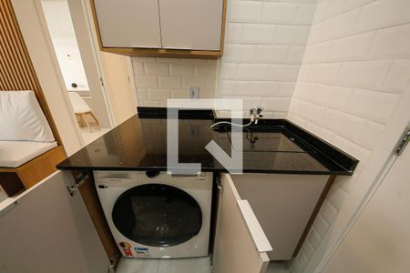 Sala e Cozinha de apartamento para alugar com 1 quarto, 38m² em Vila Graciosa, São Paulo