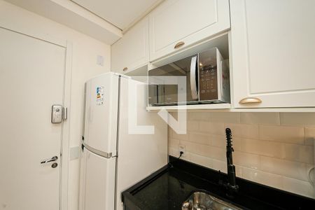Sala e Cozinha de apartamento para alugar com 1 quarto, 38m² em Vila Graciosa, São Paulo