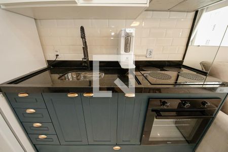 Sala e Cozinha de apartamento para alugar com 1 quarto, 38m² em Vila Graciosa, São Paulo