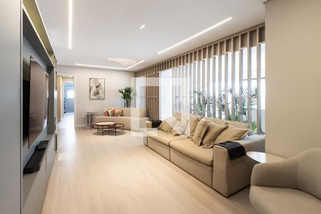 Sala de apartamento para alugar com 3 quartos, 136m² em Vila Anastácio, São Paulo