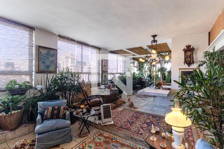 Sala de apartamento à venda com 2 quartos, 213m² em Higienópolis, São Paulo